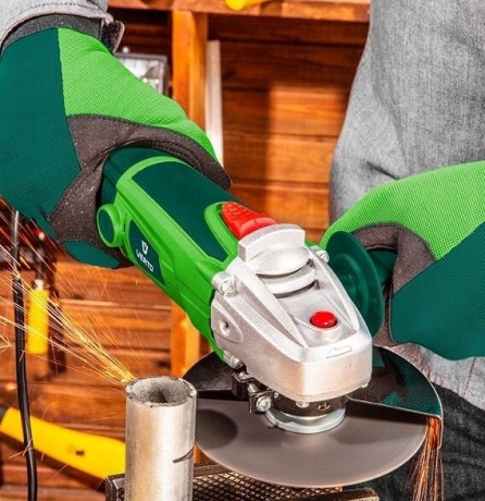 Cięcie szlifierką kątową VERTO 51G091