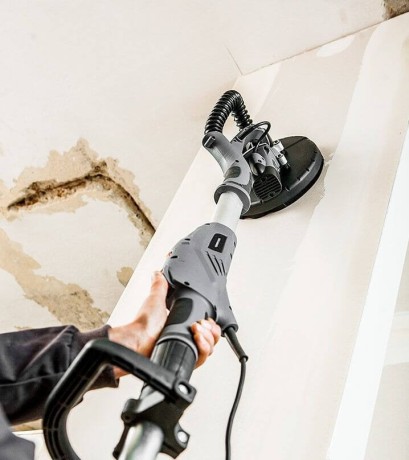 Szlifowanie ściany szlifierką GRAPHITE 59G261 