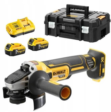 Szlifierka kątowa akumulatorowa DeWALT - zestaw