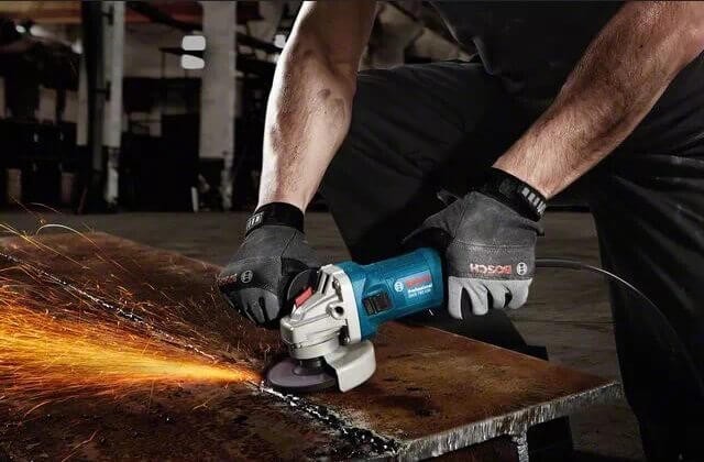 Szlifowanie szlifierką kątową Bosch