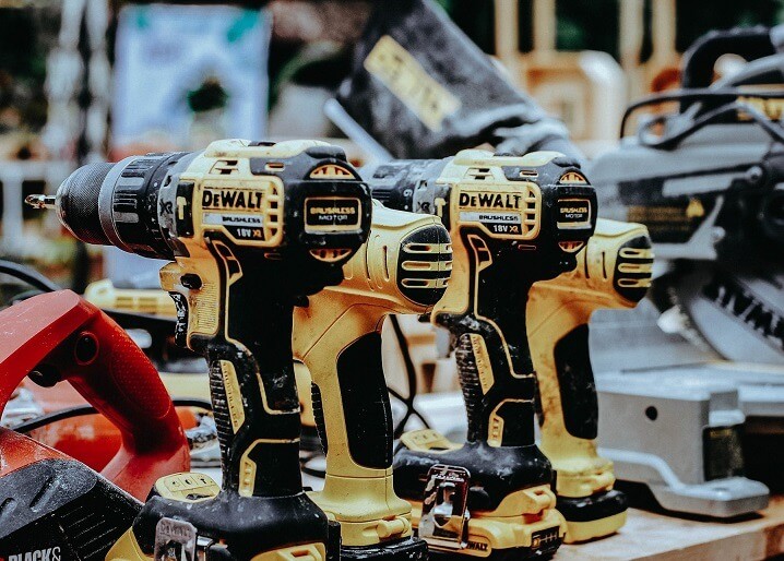 Wiertarko-wkrętarki akumulatorowe marki DeWALT