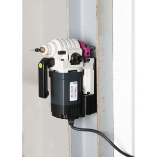 Wiertarka magnetyczna Optimum DM 38 VF - mocowanie