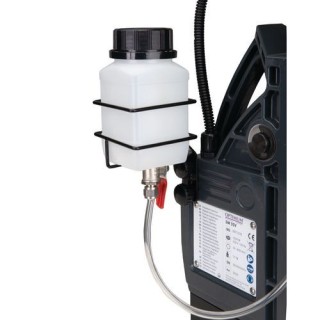 Wiertarka magnetyczna Optimum DM 35V - zbliżenie na zbiornik