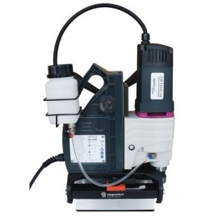 Wiertarka magnetyczna Optimum DM 50 PM - bok urządzenia