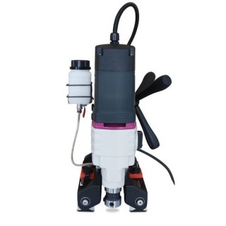 Wiertarka magnetyczna Optimum DM 50 PM - tył urządzenia