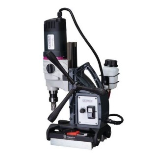 Wiertarka magnetyczna Optimum DM 50 PM - widok z boku