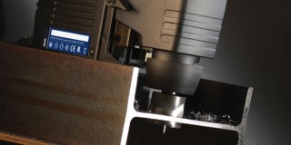 EVOLUTION EVOMAG 42 - zbliżenie na wiertarkę