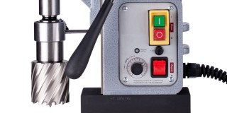 Wiertarka magnetyczna - panel sterowania