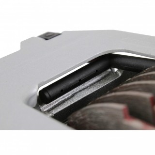 Bruzdownica WT1009 - mocowanie tarcz