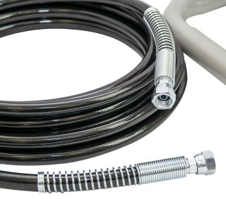 Agregat malarski hydrodynamiczny DEDRA DED7421 - zbliżenie na wężyk