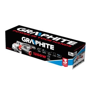 Szlifierka kątowa GRAPHITE 59G220 - opakowanie