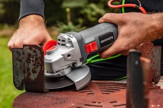 Szlifowanie szlifierką kątową GRAPHITE 59G088