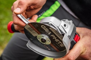 Szlifierka kątowa GRAPHITE 59G188 - tarcza