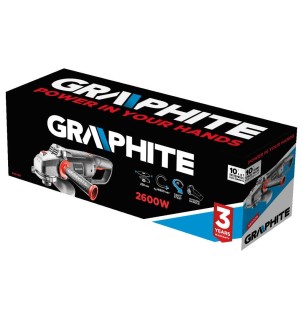 Szlifierka kątowa GRAPHITE 59G208 - opakowanie