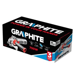 Szlifierka kątowa GRAPHITE 59G063 - opakowanie