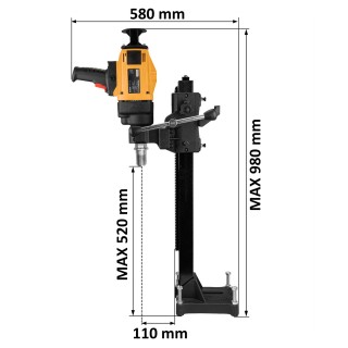 Wiertnica ręczna WABROTECH WT202 (statyw prosty)