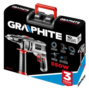 Wiertarka udarowa GRAPHITE 58G725 - opakowanie