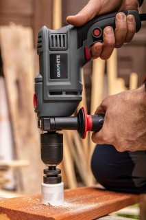 Wiertarka udarowa GRAPHITE 58G736 - wiercenie