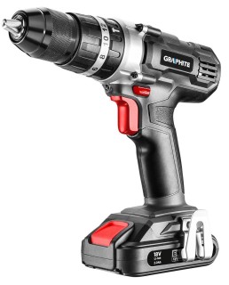 Wiertarko-wkrętarka udarowa akumulatorowa GRAPHITE 58G010