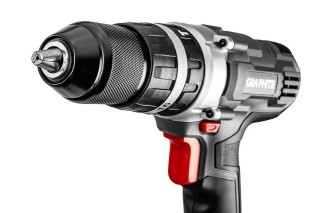 Wiertarko-wkrętarka udarowa akumulatorowa GRAPHITE 58G010 - uchwyt samozaciskowy