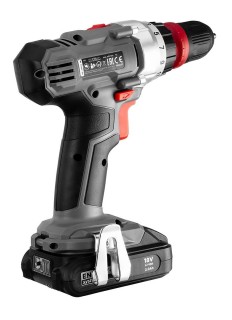 Wiertarko-wkrętarka akumulatorowa GRAPHITE 58G022-AD  - tył