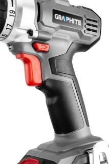Wiertarko-wkrętarka akumulatorowa GRAPHITE 58G022 - rękojeść