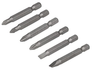 Wiertarko-wkrętarka akumulatorowa VERTO 52G291 - końcówki wkrętakowe