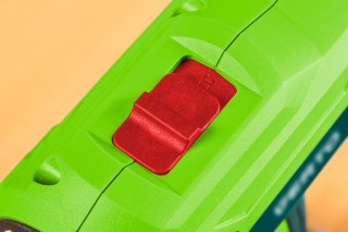 Wiertarko-wkrętarka akumulatorowa VERTO 52G291 - przełącznik zmiany prędkości obrotowej