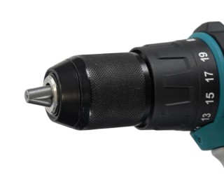 Wiertarko-wkrętarka akumulatorowa DEDRA DED7042 - uchwyt narzędziowy