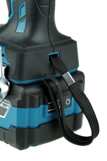 Wiertarko-wkrętarka DEDRA DED7142 - akumulator i zapięcie