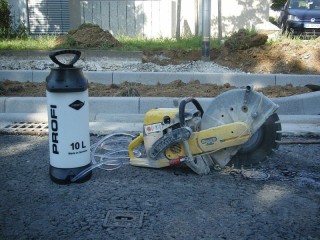 Hydronetka Mesto ME3270W przy pracach remontowych