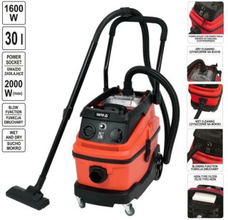 Odkurzacz przemysłowy YATO YT-85715 - z parametrami