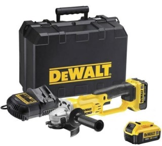 Szlifierka kątowa akumulatorowa DeWALT DCG412M2-QW - zestaw