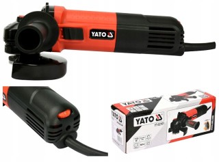 Szlifierka kątowa Yato YT-82101 - szczegóły i opakowanie