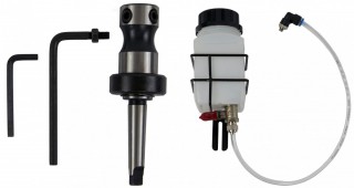 Uchwyt do frezów ze zbiornikiem na chłodziwo WABROTECH - zestaw